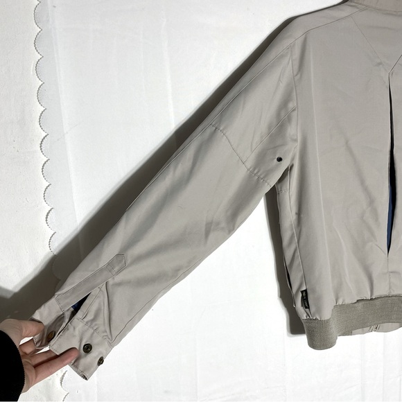 Vintage Pacific Trail Beige Lightweight Bomber Jacket M - Picture 9 of 13